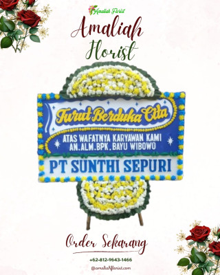 Papan Bunga Duka di Dal