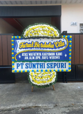 Papan Bunga Duka di Dal