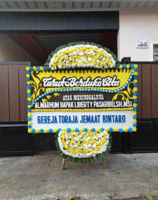Papan Bunga Duka di Dal